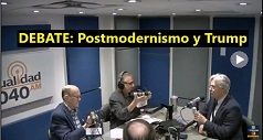 Debate postmodernismo y Trump