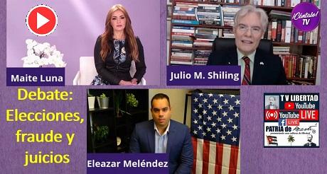 Debate Elecciones 2020 fraude y juicios
