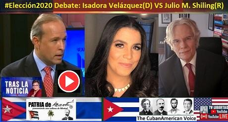 Eleccion2020 Debate Julio M. Shiling R VS Isidora Velazquez D