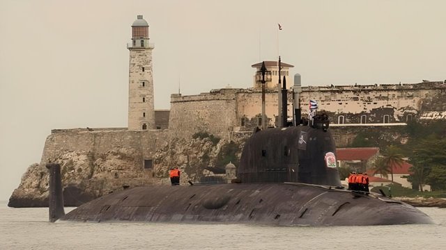 Submarino nuclear ruso en Cuba