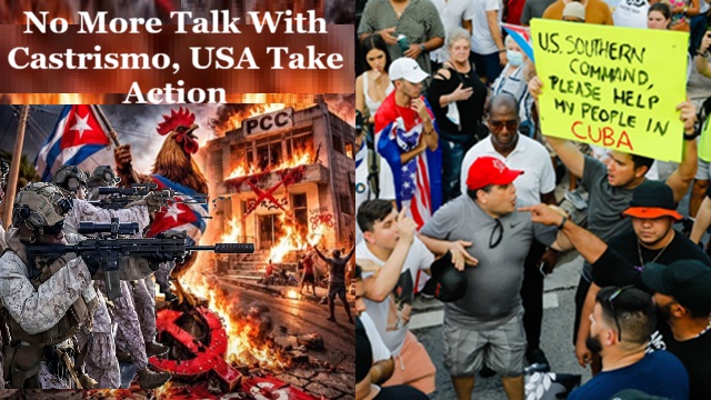 ¡Basta de conversaciones con el castrismo! Estados Unidos: ¡actúe!