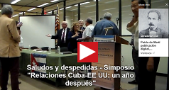saludos despedidas simposio relaciones Cuba EEUU 238x127