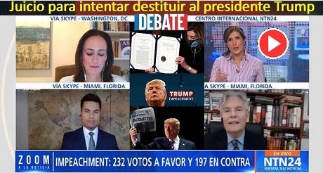 DEBATE: Juicio para intentar destituir al presidente Trump