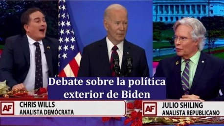 Debate intenso sobre política exterior de Biden